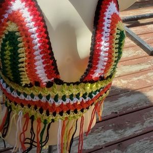 Boho crotchet top